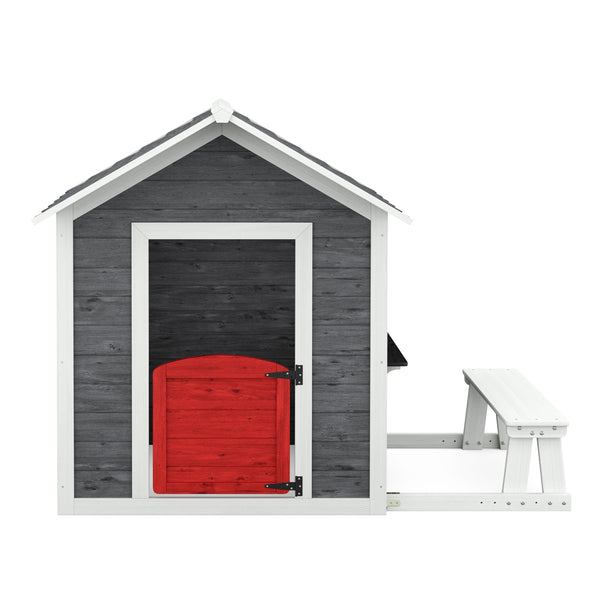 Playhouse LODGE wood 171 x 138 x 132 cm