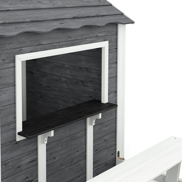 Playhouse LODGE wood 171 x 138 x 132 cm