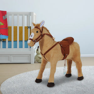Plüschpferd Spielzeug Reitpferd zum Reiten 60kg
