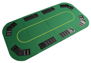 Poker Tischauflage klappbar für 8 Spieler