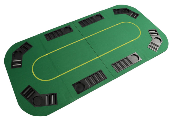 Poker Tischauflage klappbar für 8 Spieler