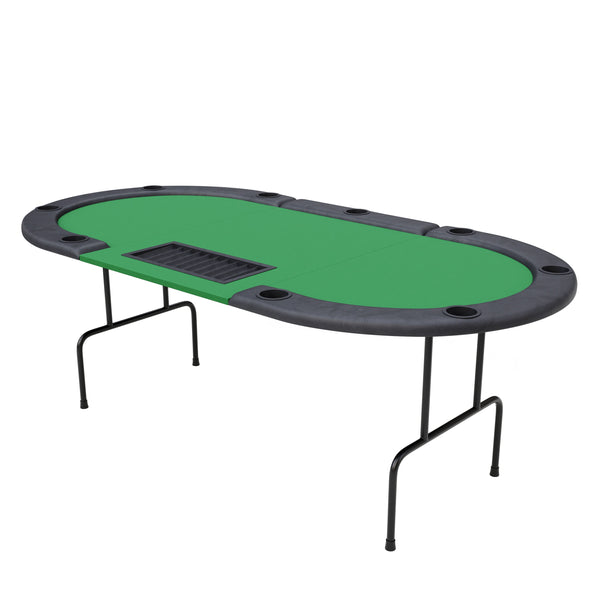 Klappbarer Pokertisch (8 Spieler)