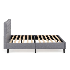 Polsterbett SHERATON 160 x 200 cm anthrazit