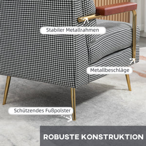 Polstersessel Einzelsessel 50s mit Federkern