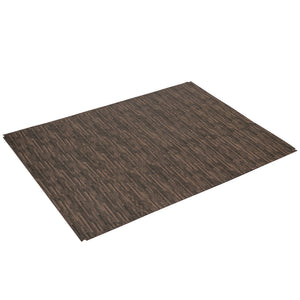 Pool Bodenschutz Fliesen Holzoptik 12er Set 50 x 50 cm
