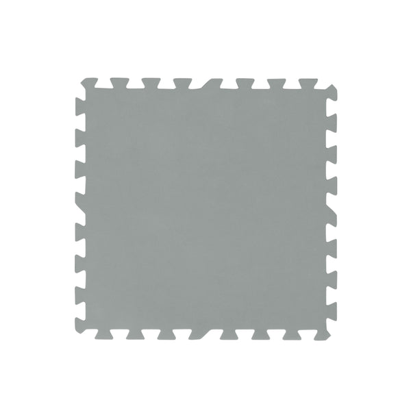 Pool Bodenschutz Fliesen grau 9er Set 50 x 50 cm