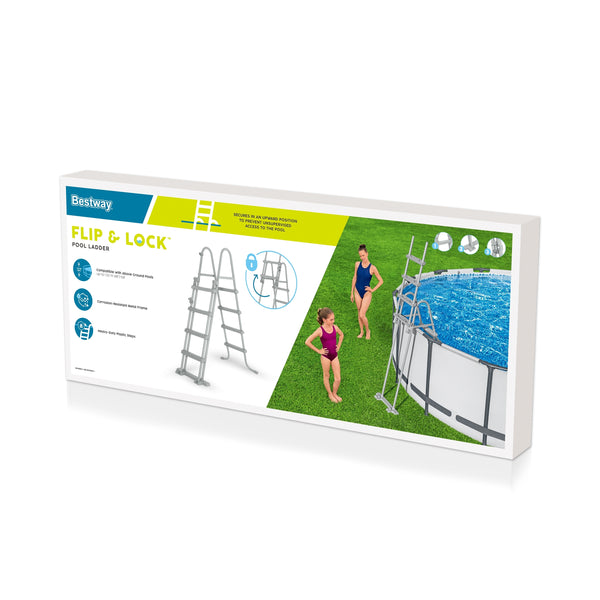 Pool Leiter für Poolhöhen bis 122 cm
