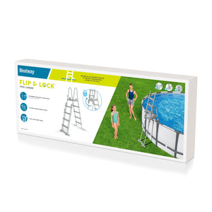 Pool Leiter für Poolhöhen bis 132 cm
