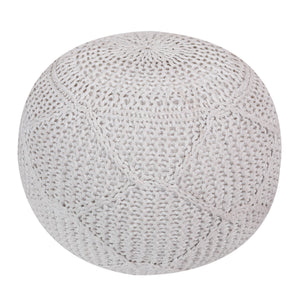 Pouf BYBLOS weiss