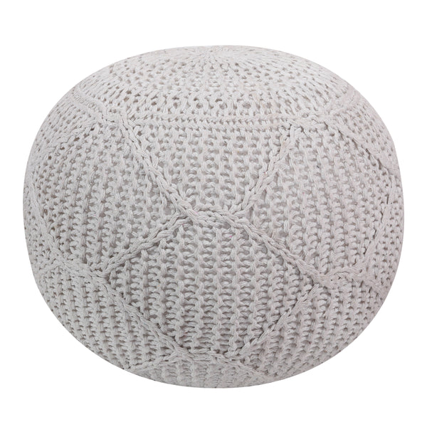 Pouf BYBLOS weiss