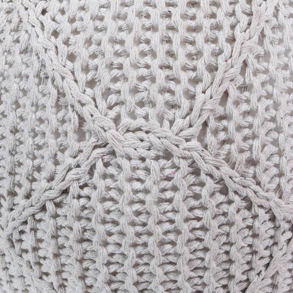 Pouf BYBLOS weiss