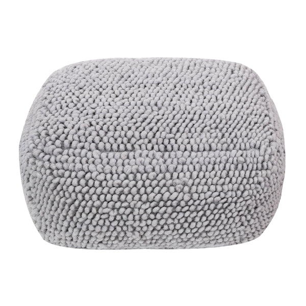 Pouf DAMUR grau