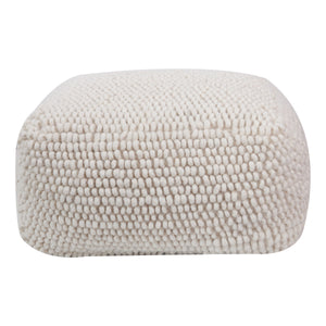 Pouf DAMUR weiss