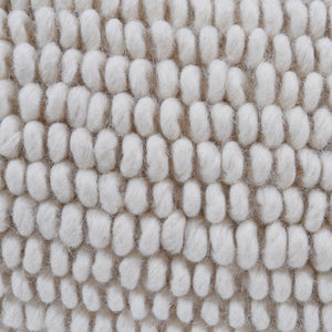 Pouf DAMUR weiss