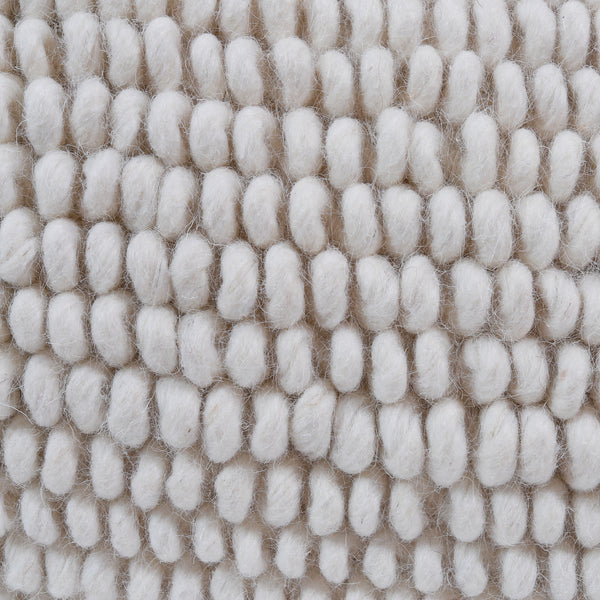 Pouf DAMUR weiss