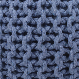 Pouf DUBA blau