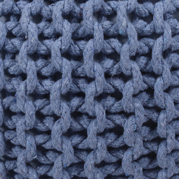 Pouf DUBA blau