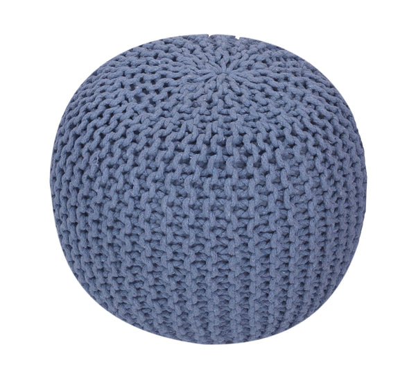 Pouf DUBA blau