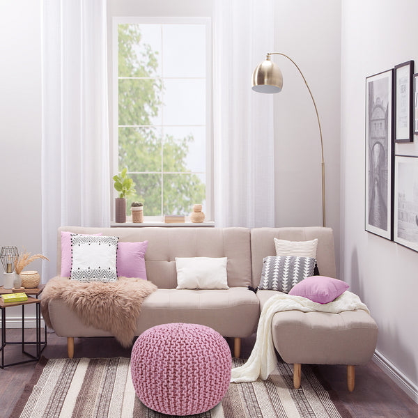 Pouf DUBA rosa
