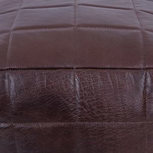 Pouf Leder MASKAT braun