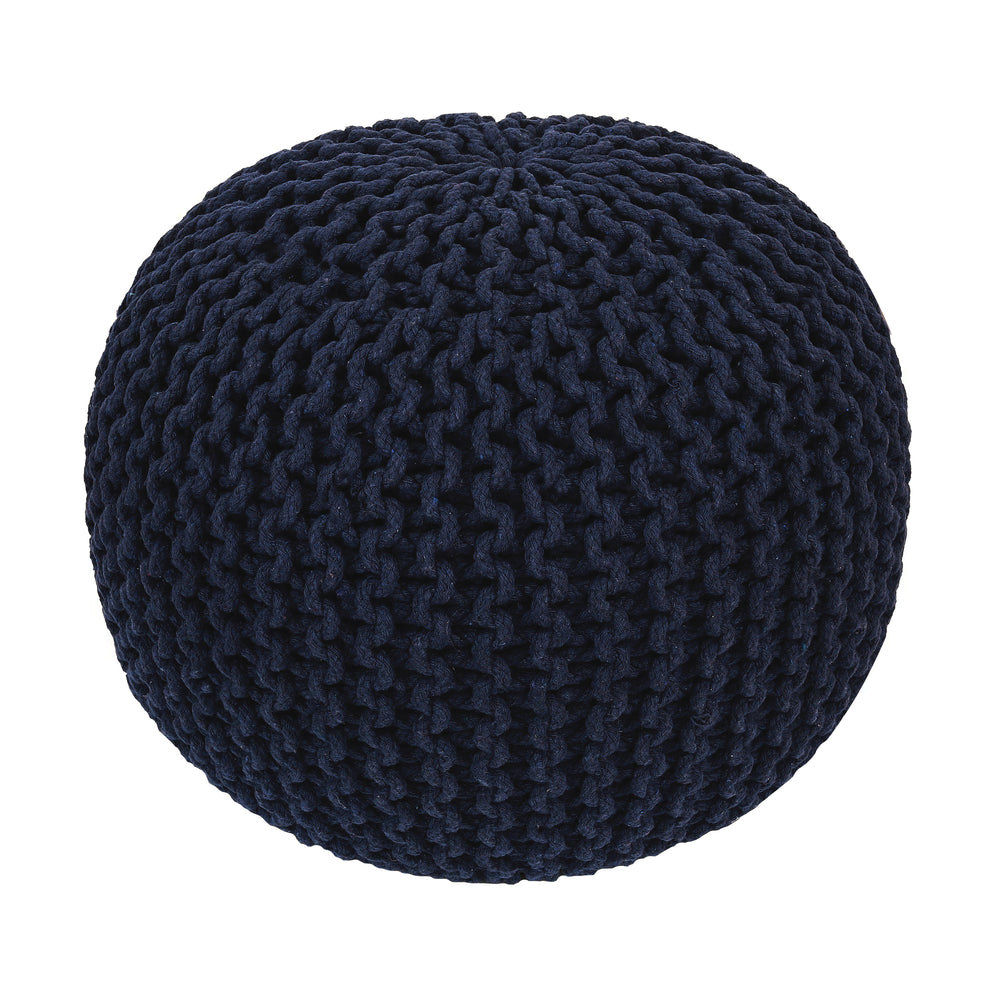 Pouf RAMILA, blu scuro