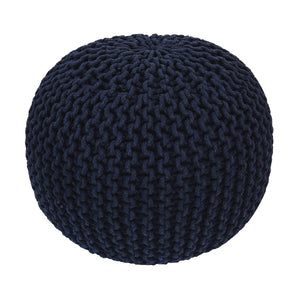 Pouf RAMILA dunkelblau