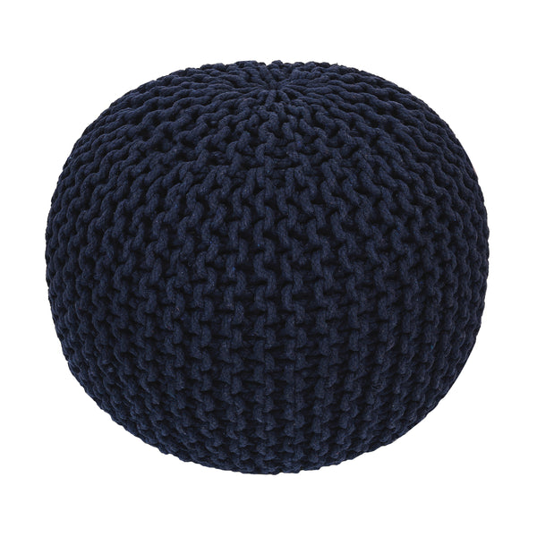 Pouf RAMILA dunkelblau