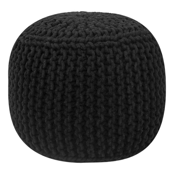Pouf RAMILA schwarz