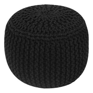 Pouf RAMILA schwarz