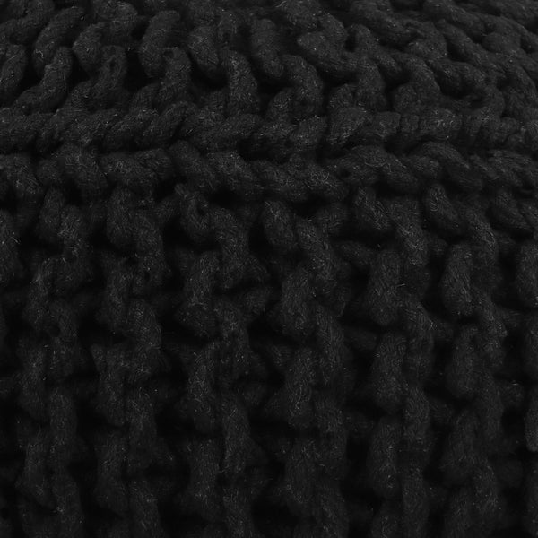 Pouf RAMILA schwarz