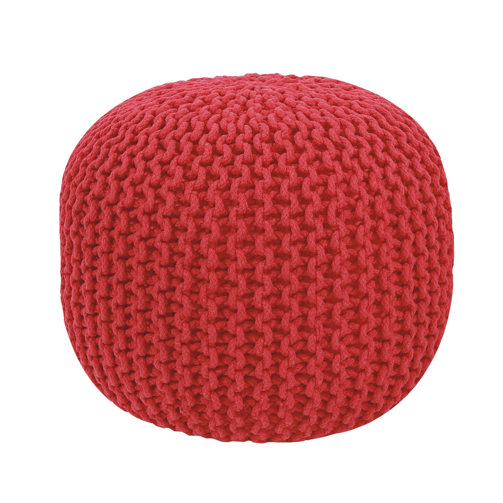Pouf RAMILA rosso