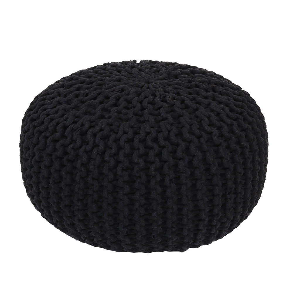 Pouf nero DUBA