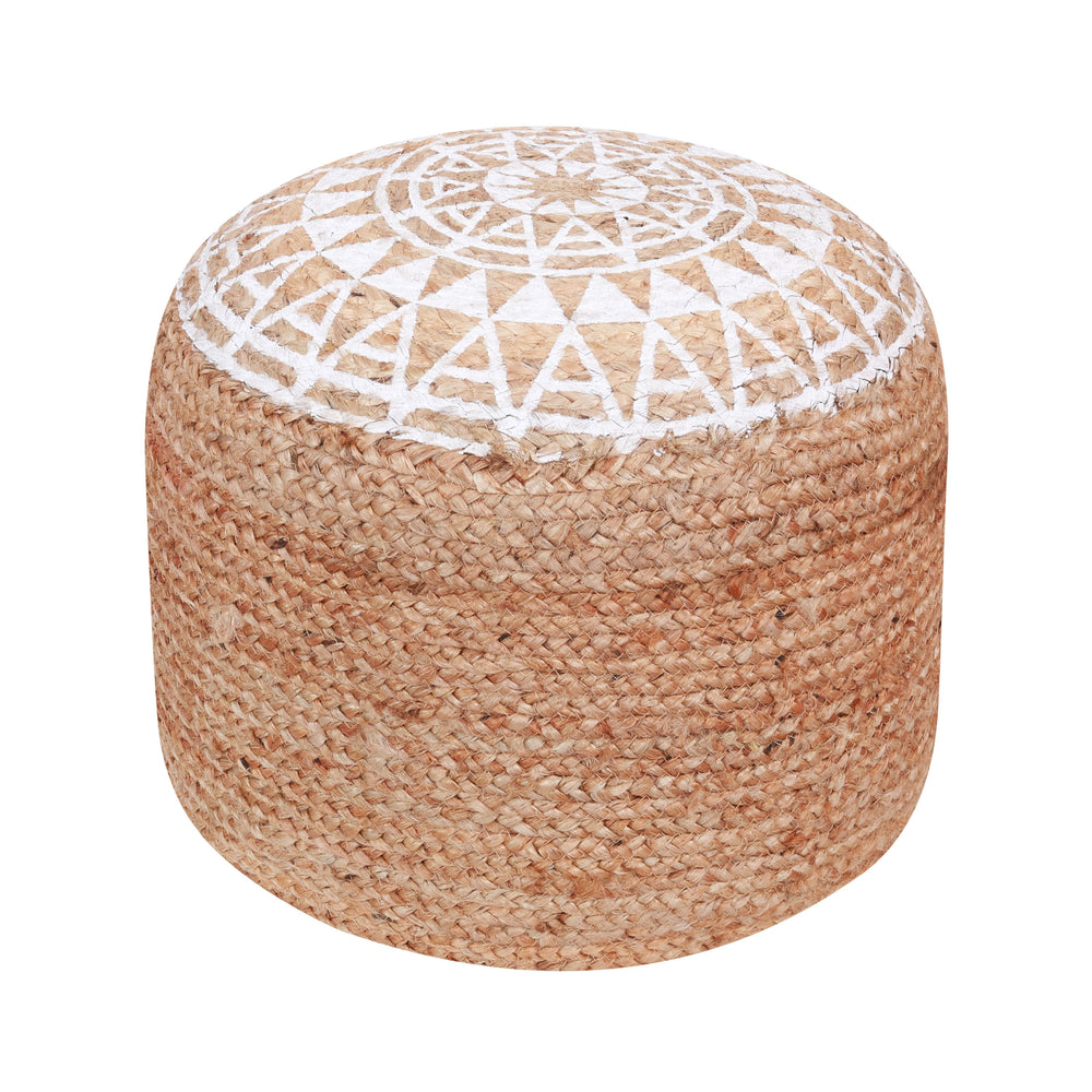 Pouf bianco