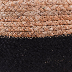 Pouf TEMARA schwarz
