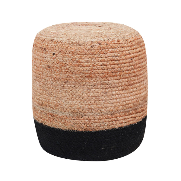 Pouf TEMARA schwarz