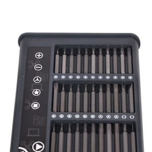 Präzisionsmechanik Set Schraubenzieher elektrisch 75-teilig