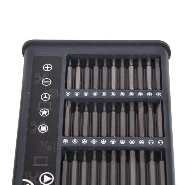 Präzisionsmechanik Set Schraubenzieher elektrisch 75-teilig