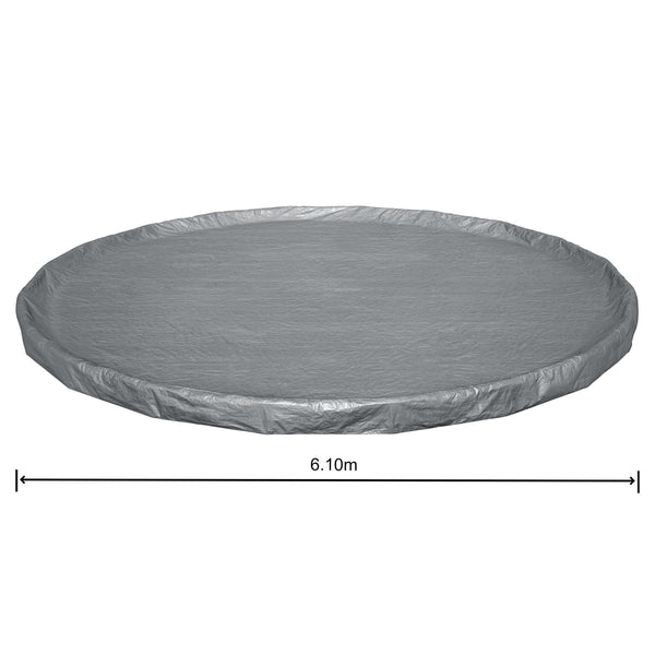 Premium Abdeckplane für Pool rund 610 cm
