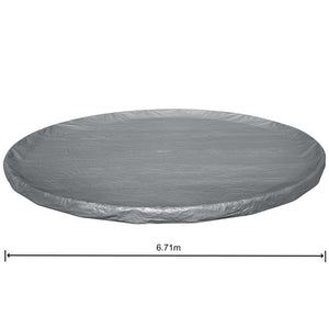 Premium Abdeckplane für Pool rund 671 cm