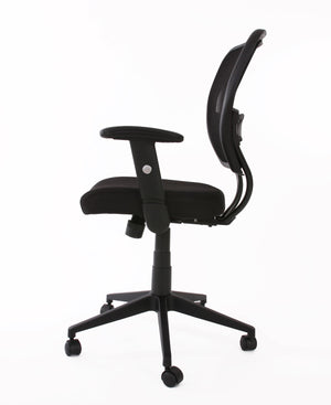 Profi Bürostuhl Seattle 150kg belastbar schwarz