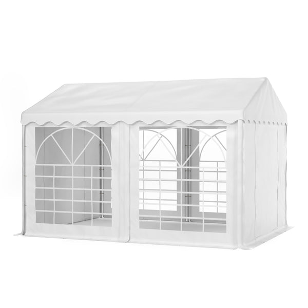 Profi PVC Partyzelt 3x4 m, weiss