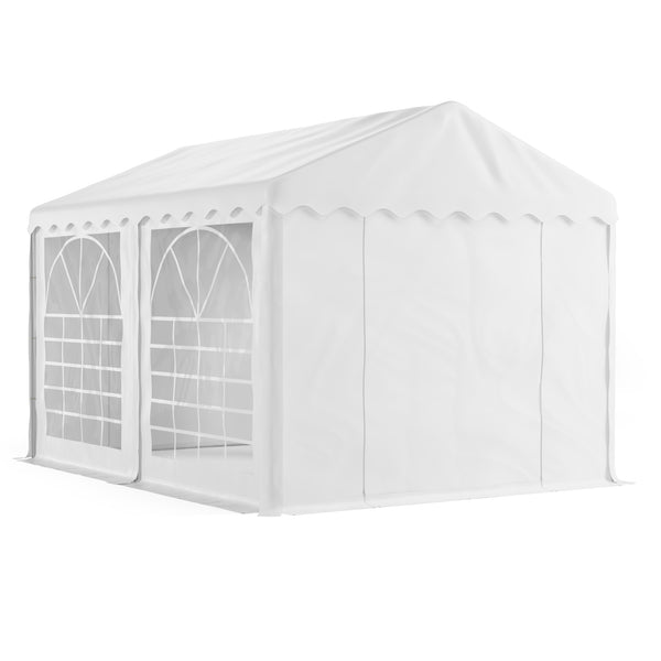 Profi PVC Partyzelt 3x4 m, weiss