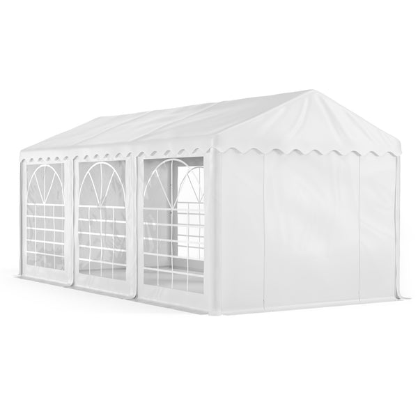 Profi PVC Partyzelt 3x6m, weiss