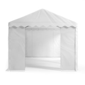 Profi PVC Partyzelt 3x6m, weiss