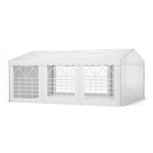 Profi PVC Partyzelt 5x6m, weiss