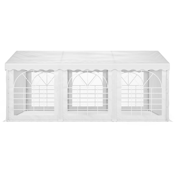 Profi PVC Partyzelt 5x6m, weiss