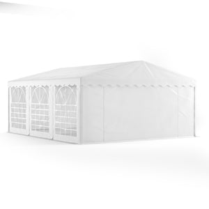 Profi PVC Partyzelt 5x6m, weiss