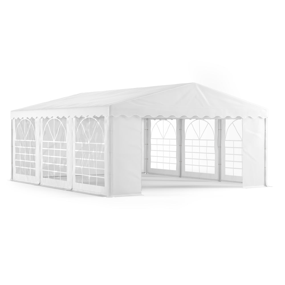 Tenda professionale per feste in PVC 5x6m, bianca
