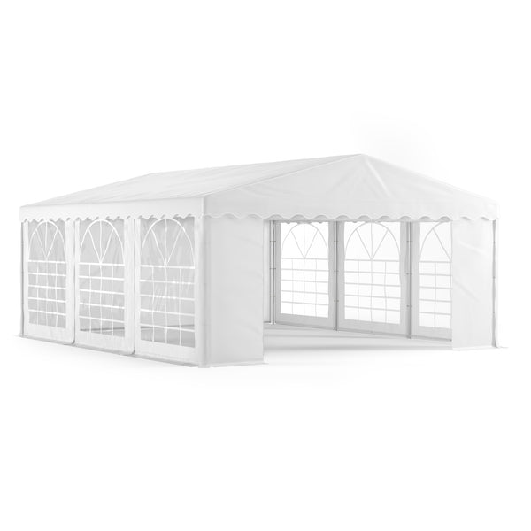 Profi PVC Partyzelt 5x6m, weiss