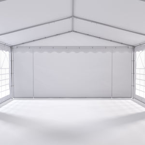 Profi PVC Partyzelt 5x6m, weiss